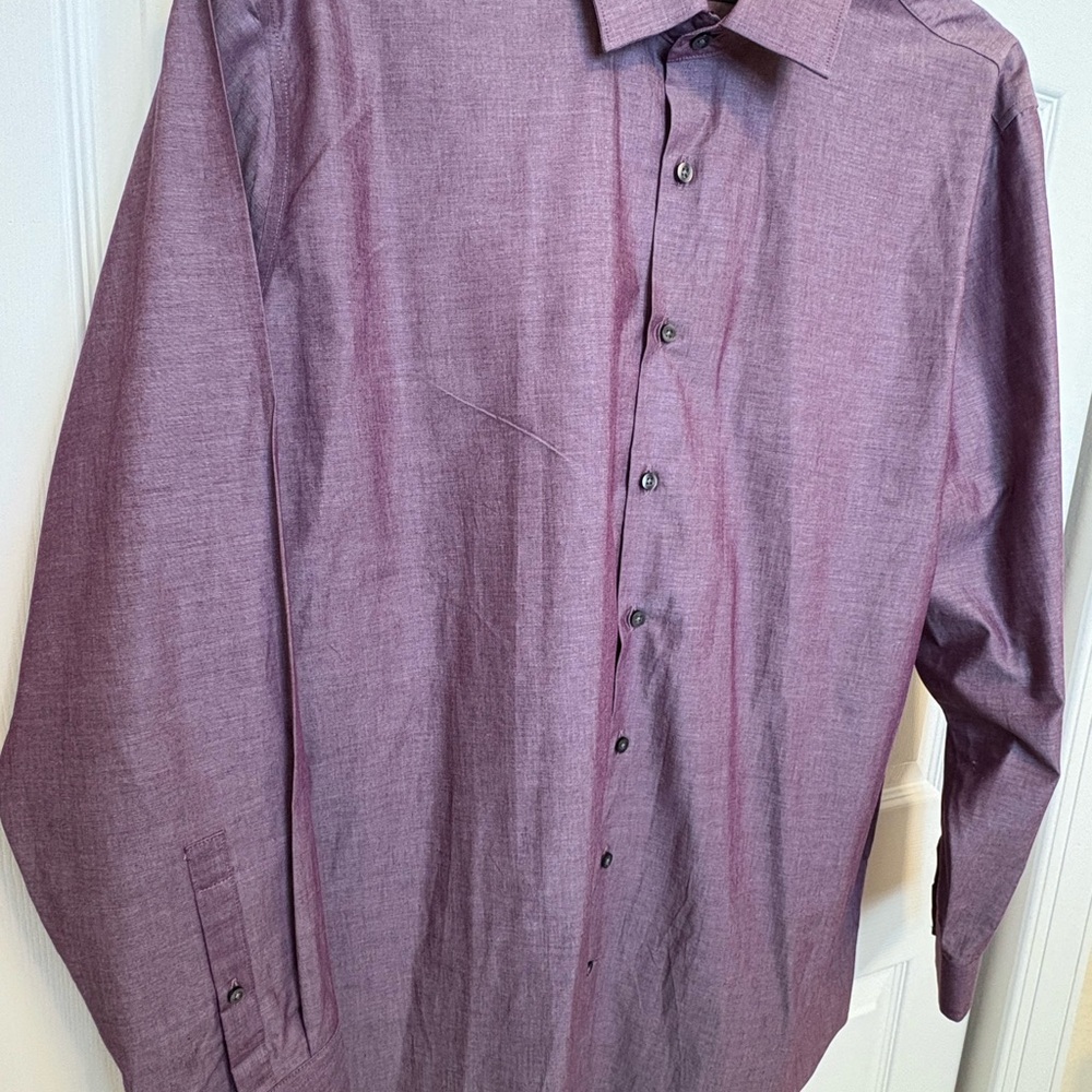 Men's Purple Dress Shirt